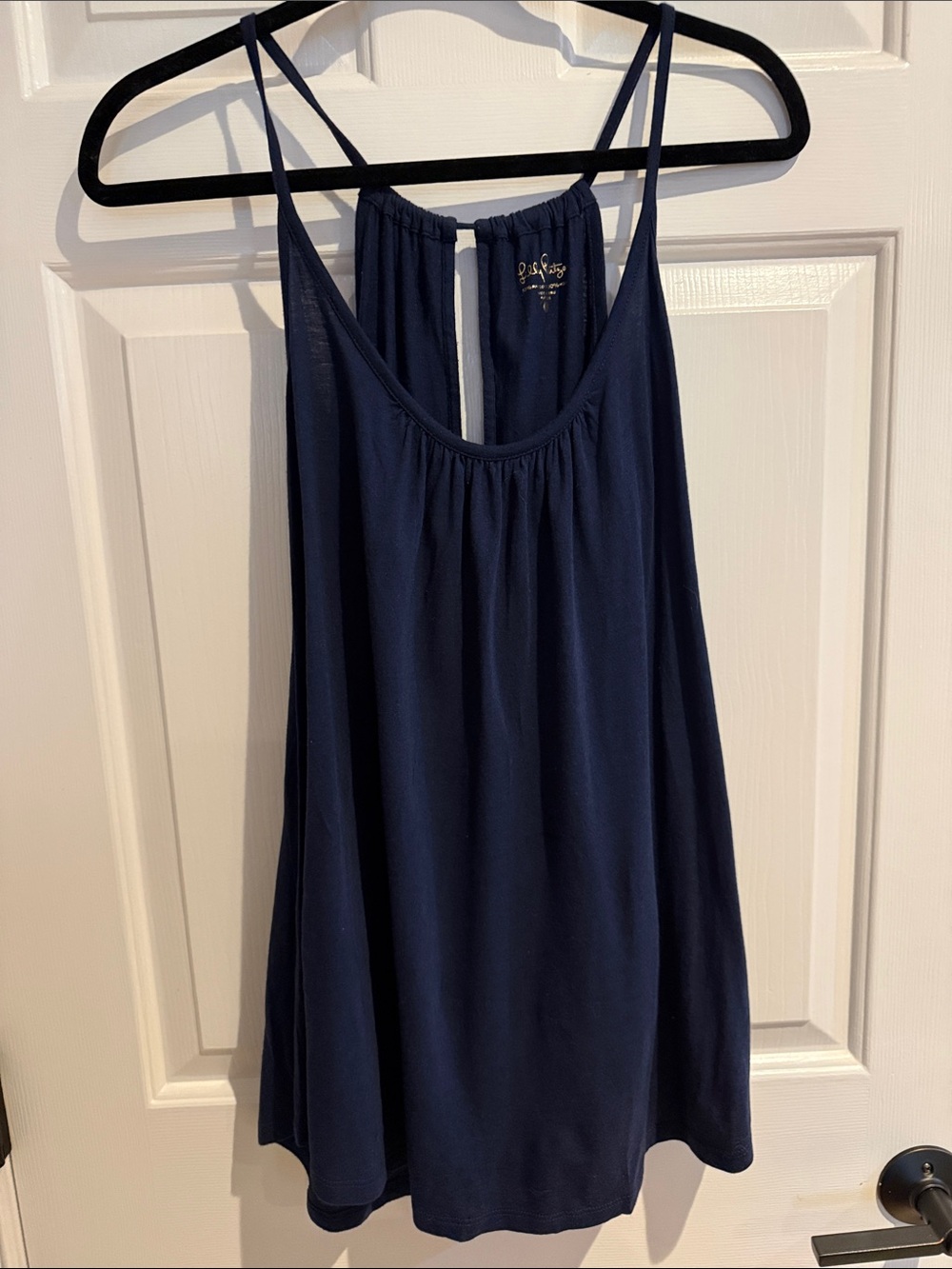 Lilly Pulitzer Navy Strappy Back Camisole